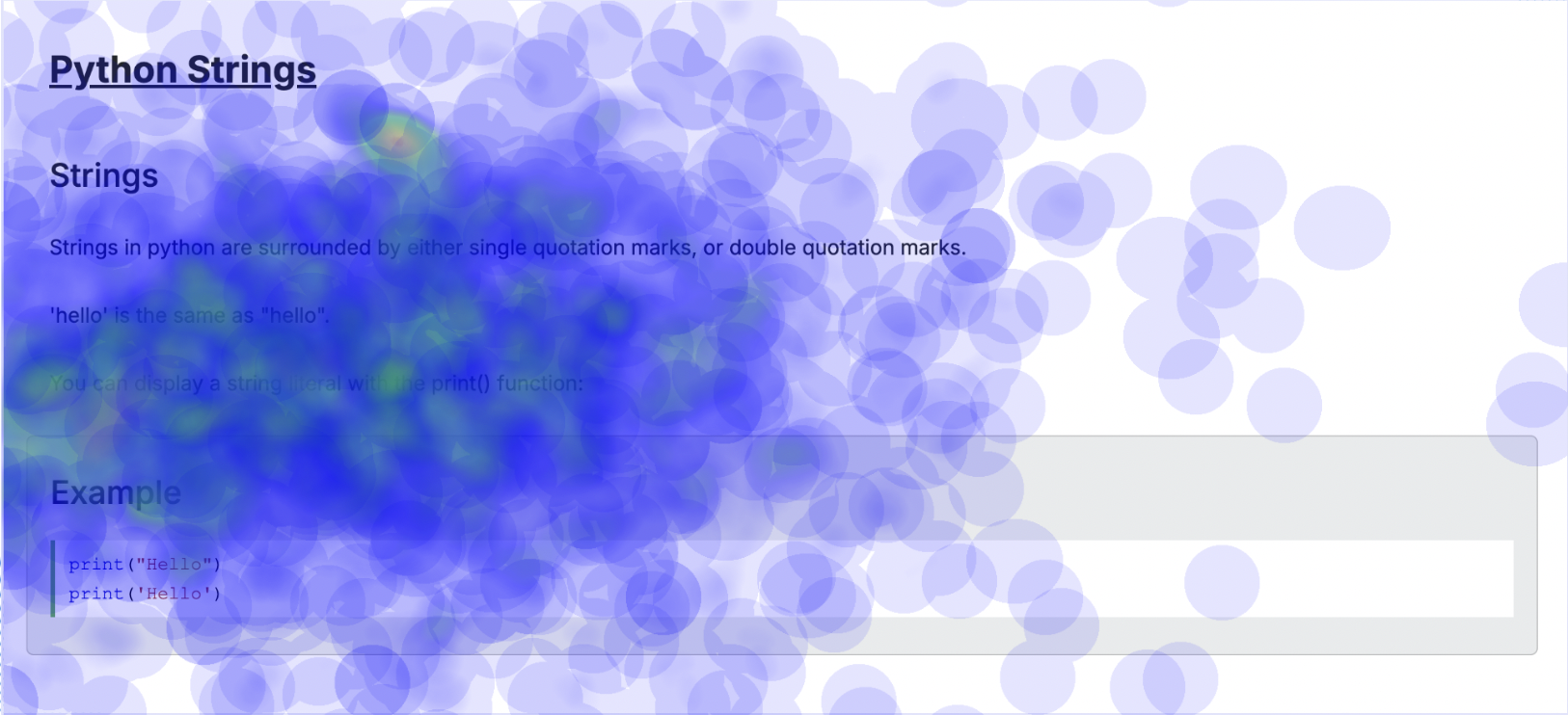 Website 1 Heatmap
